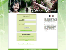 Tablet Screenshot of efriendsnetwork.com